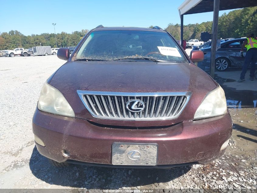 2008 Lexus Rx 350 VIN: JTJHK31U182034431 Lot: 43512011