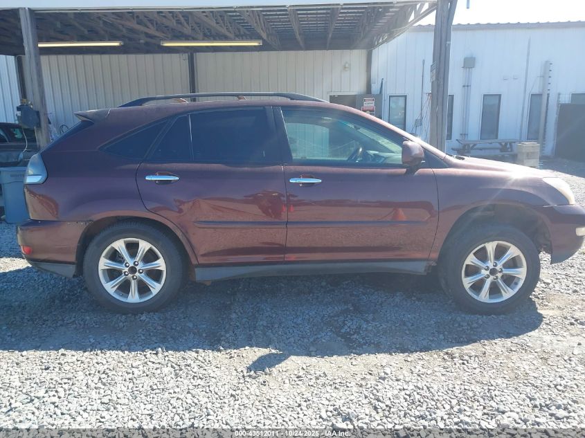 2008 Lexus Rx 350 VIN: JTJHK31U182034431 Lot: 43512011