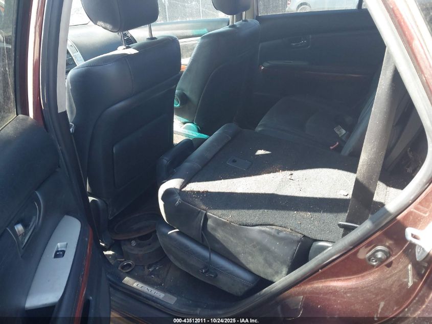 2008 Lexus Rx 350 VIN: JTJHK31U182034431 Lot: 43512011