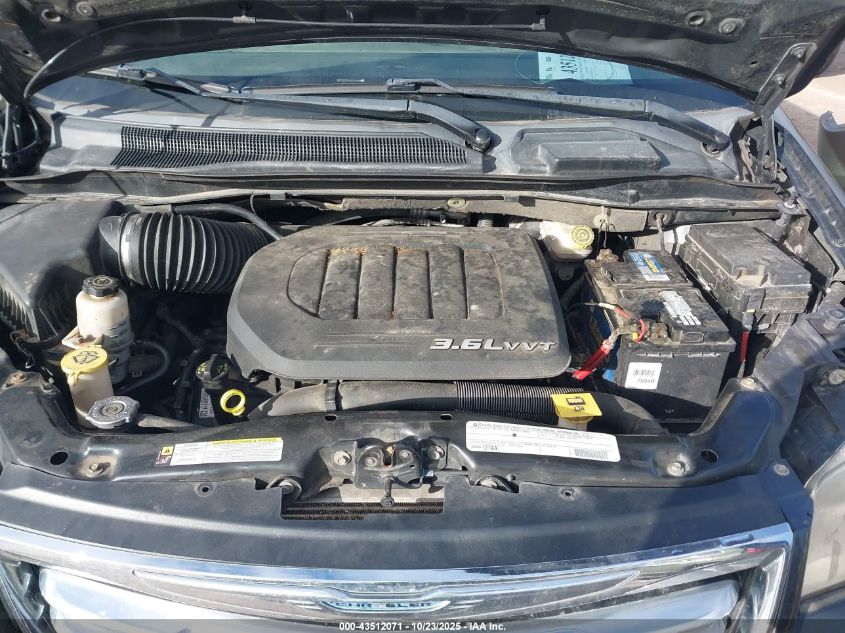 2011 Chrysler Town & Country Touring VIN: 2A4RR5DG8BR775764 Lot: 43512071