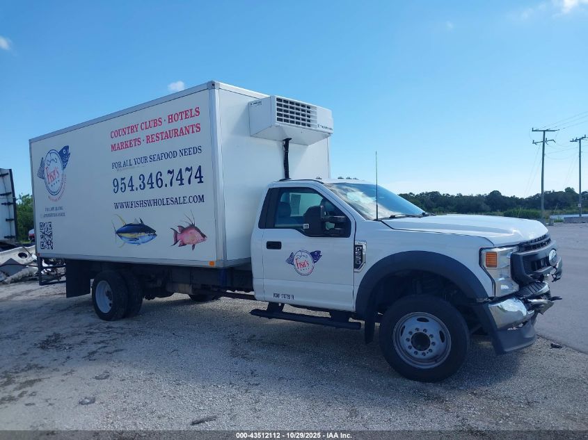 2022 Ford F-550 Chassis Xl VIN: 1FDUF5GNXNED56265 Lot: 43512112