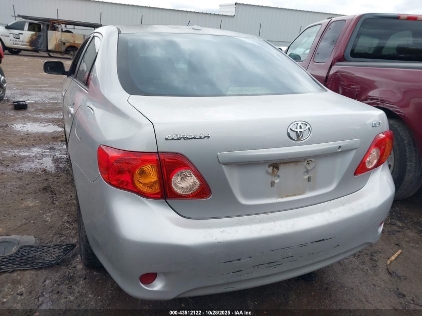 2009 Toyota Corolla Xle VIN: 1NXBU40E99Z106562 Lot: 43512122