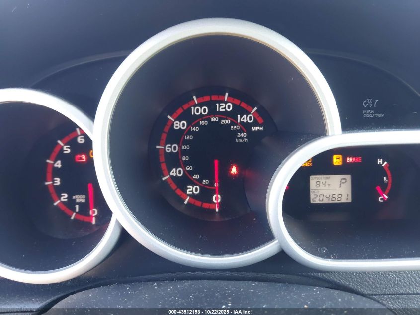 2009 Toyota Matrix Xrs VIN: 2T1GE40E99C004957 Lot: 43512158