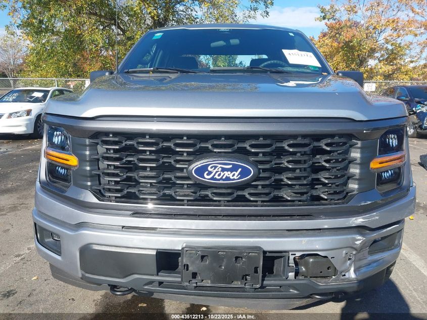 2024 Ford F-150 Stx VIN: 1FTEW2LP5RKF11228 Lot: 43512213