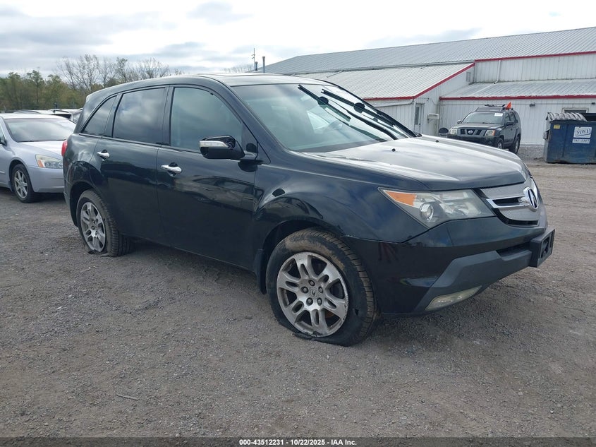 2HNYD28449H509778 2009 Acura Mdx Technology Package auction photo 1
