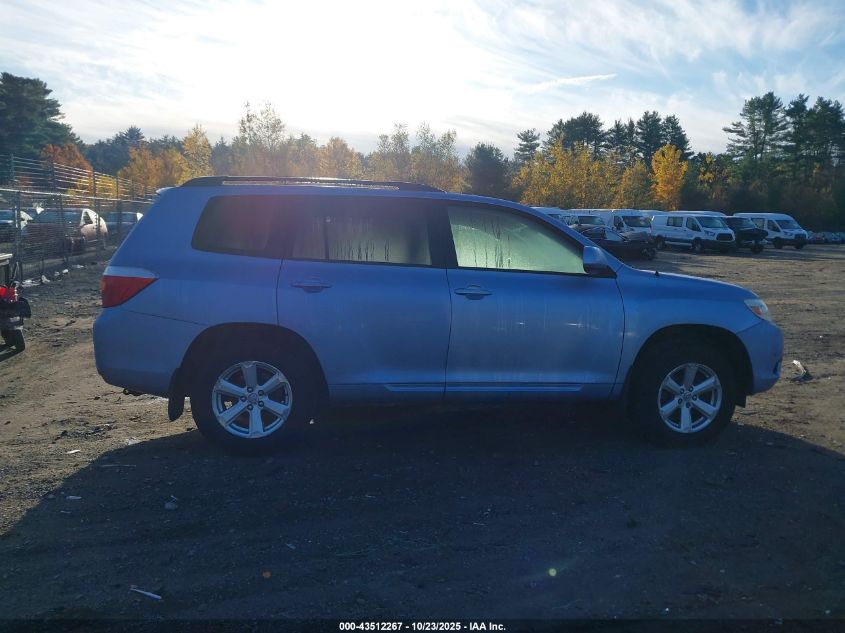 2009 Toyota Highlander VIN: JTEES41A092146250 Lot: 43512267