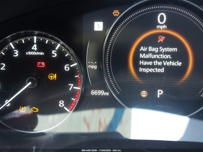 2025 Mazda Mazda3 2.5 S Select Sport VIN: 3MZBPABM8SM471241 Lot: 43512349