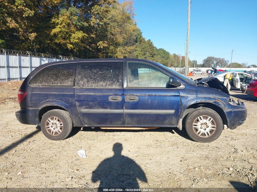 2006 Dodge Grand Caravan Se VIN: 1D8GP24R56B516609 Lot: 43512354