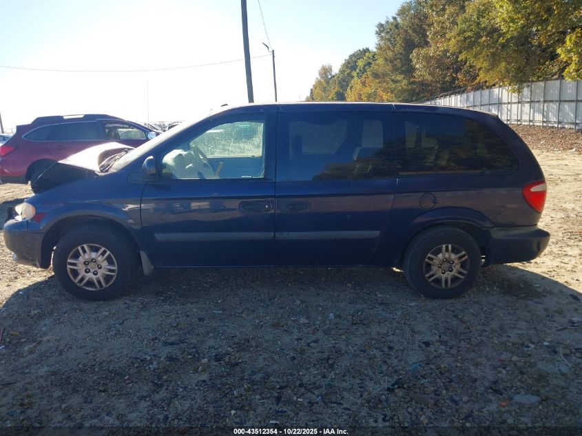 2006 Dodge Grand Caravan Se VIN: 1D8GP24R56B516609 Lot: 43512354