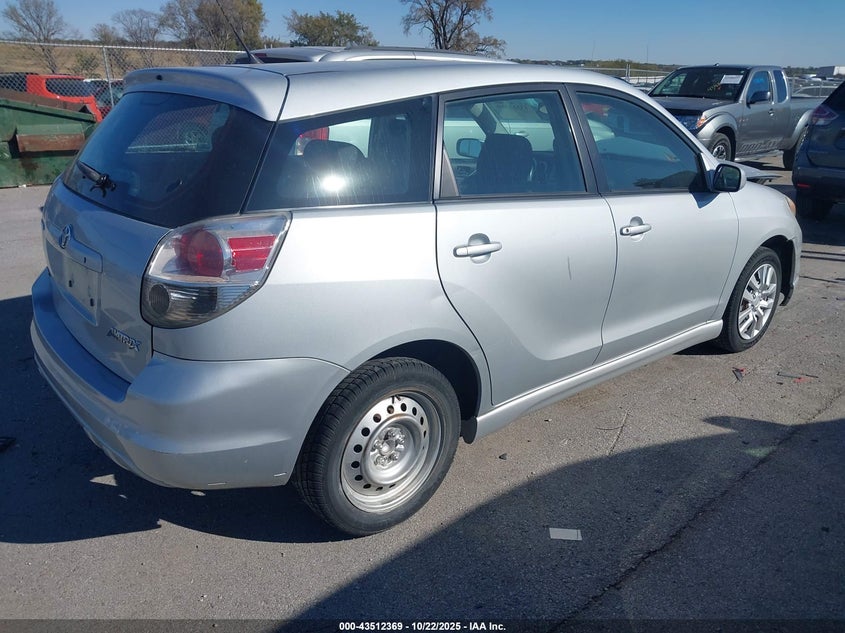 2T1KR32E37C624528 2007 TOYOTA MATRIX photo no. 4