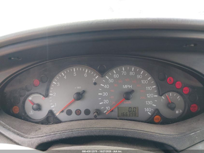 2003 Ford Focus Zts VIN: 1FAHP38303W190260 Lot: 43512375