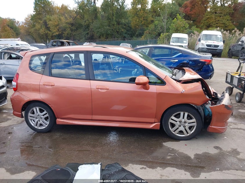 JHMGD38658S059069 2008 HONDA FIT photo no. 13