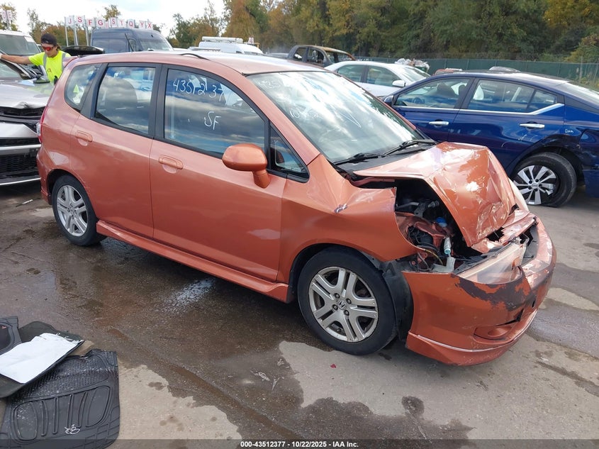 JHMGD38658S059069 2008 HONDA FIT photo no. 3