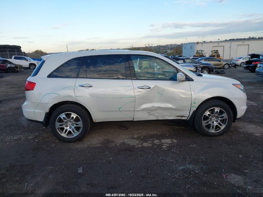 2009 Acura Mdx Technology Package VIN: 2HNYD28409H509387 Lot: 43512382