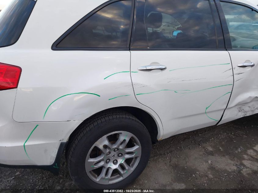 2009 Acura Mdx Technology Package VIN: 2HNYD28409H509387 Lot: 43512382
