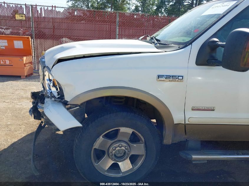 2006 Ford F-250 Lariat/Xl/Xlt VIN: 1FTSW21P16ED80153 Lot: 43512404