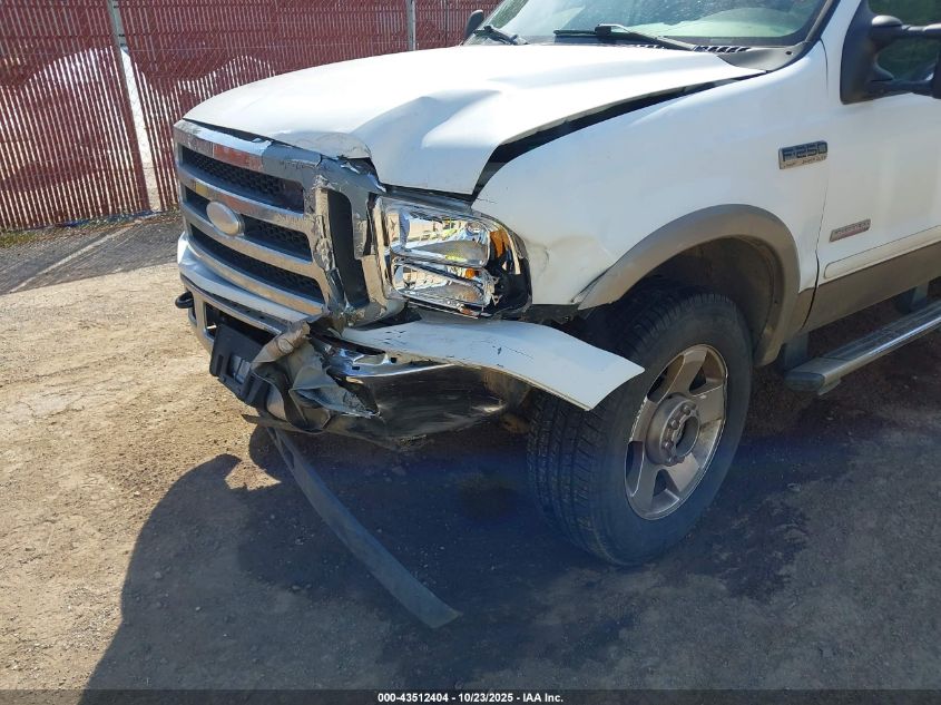 2006 Ford F-250 Lariat/Xl/Xlt VIN: 1FTSW21P16ED80153 Lot: 43512404