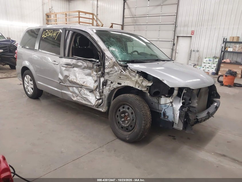 2017 DODGE GRAND CARAVAN SE - 2C4RDGBG6HR866219