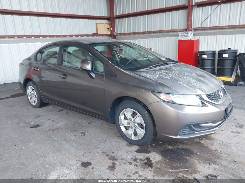 2013 HONDA CIVIC LX - 2HGFB2F55DH548291
