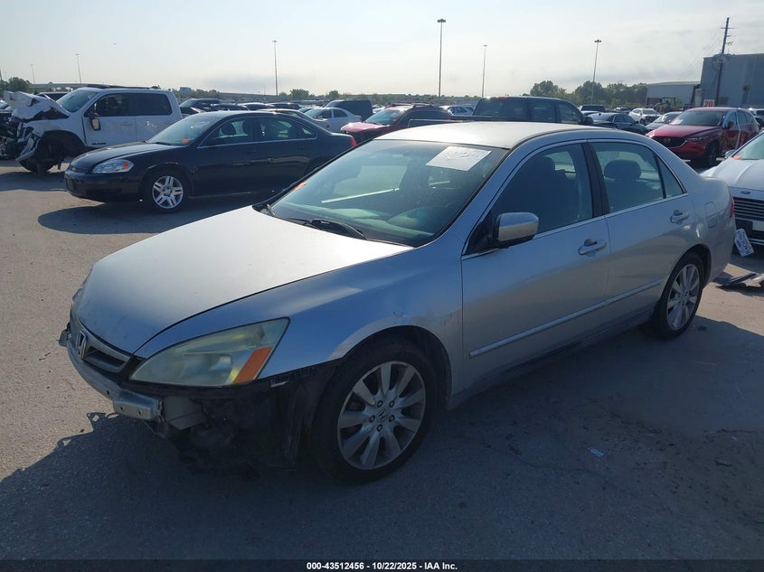1HGCM66487A037186 2007 HONDA ACCORD photo no. 2