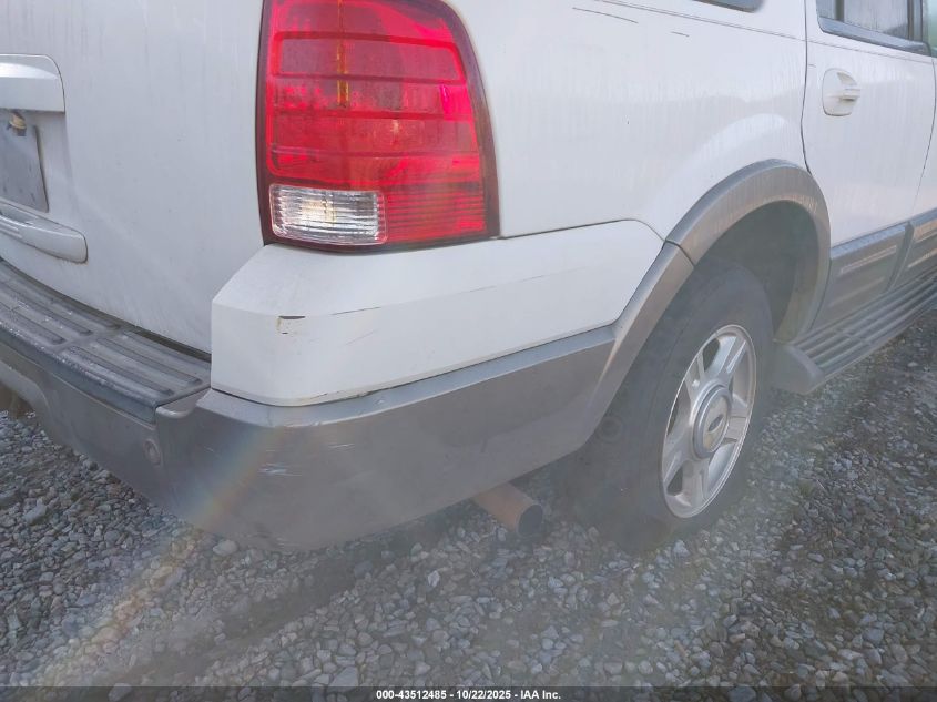 2003 Ford Expedition Eddie Bauer VIN: 1FMRU17W83LA37498 Lot: 43512485