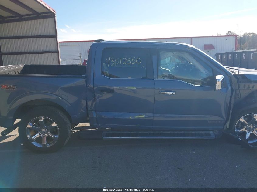 2023 Ford F-150 Lariat VIN: 1FTFW1ED6PFA66795 Lot: 43512550