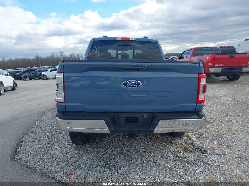 2023 Ford F-150 Lariat VIN: 1FTFW1ED6PFA66795 Lot: 43512550