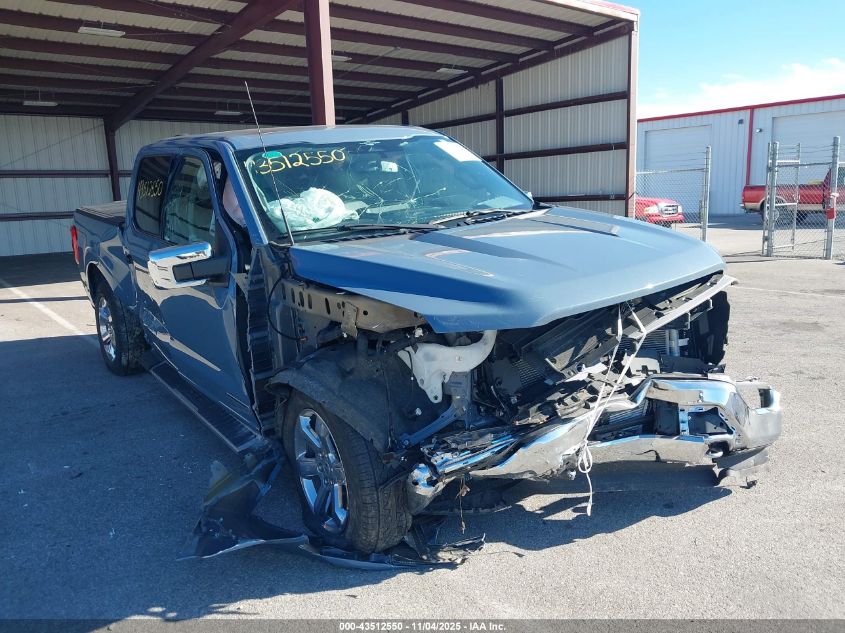 2023 Ford F-150 Lariat VIN: 1FTFW1ED6PFA66795 Lot: 43512550