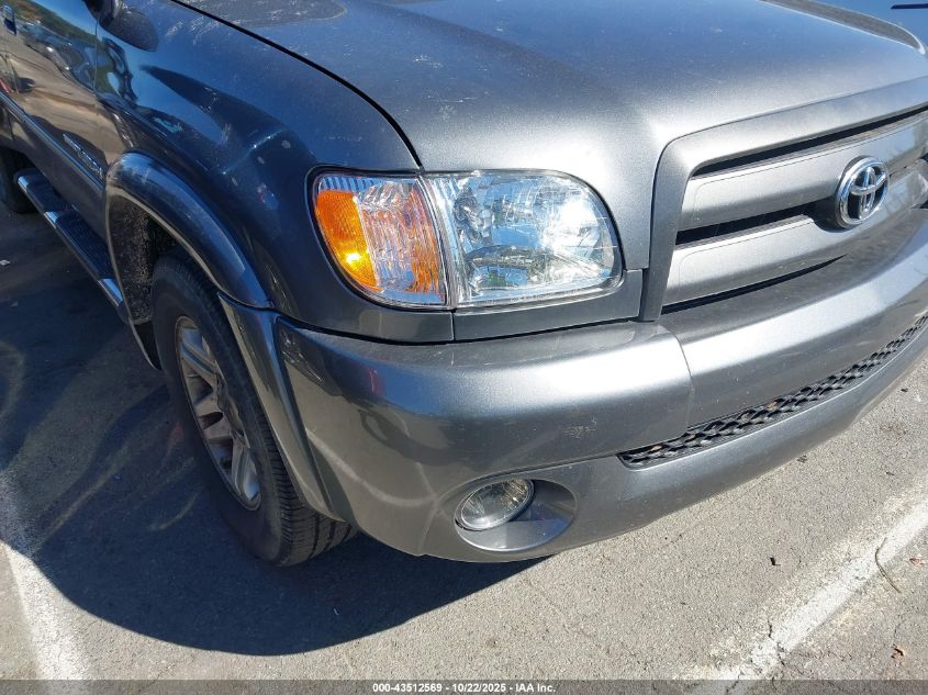 2003 Toyota Tundra Limited V8 VIN: 5TBRT381X3S376938 Lot: 43512569