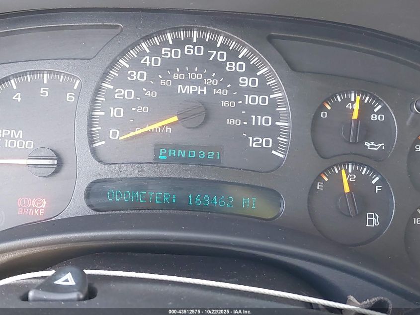 2003 Chevrolet Tahoe Ls VIN: 1GNEC13VX3R217881 Lot: 43512575