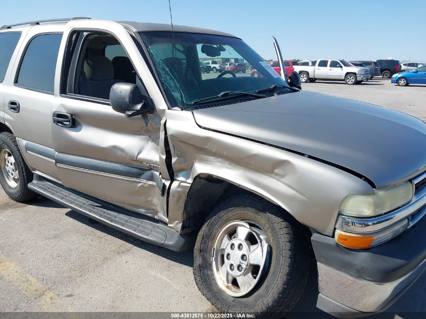 2003 Chevrolet Tahoe Ls VIN: 1GNEC13VX3R217881 Lot: 43512575