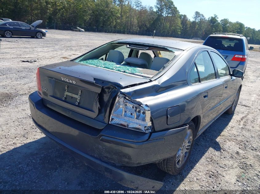 2008 Volvo S60 2.5T VIN: YV1RS592582678210 Lot: 43512596
