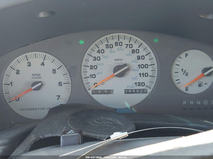 1997 Dodge Intrepid VIN: 2B3HD46TXVH750624 Lot: 43512648