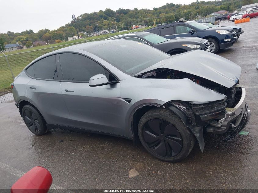 2026 Tesla Model Y Long Range Dual Motor All-Wheel Drive/Long Range Launch Series VIN: 7SAYGDEE4TF332686 Lot: 43512711