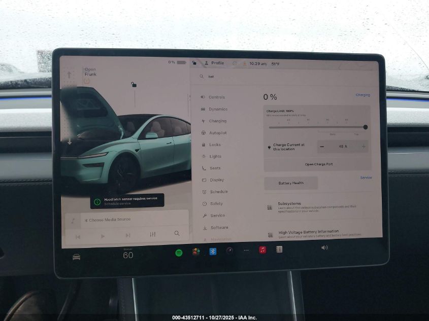 2026 Tesla Model Y Long Range Dual Motor All-Wheel Drive/Long Range Launch Series VIN: 7SAYGDEE4TF332686 Lot: 43512711