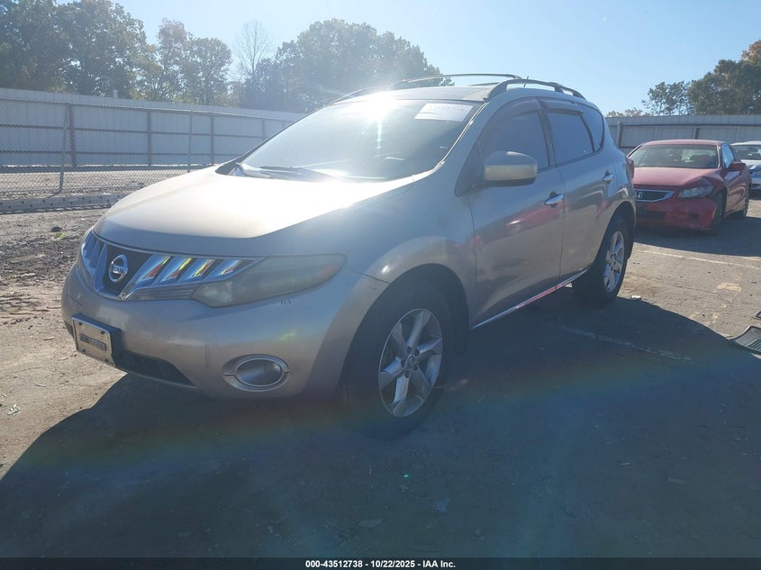 JN8AZ18U79W026066 2009 NISSAN MURANO photo no. 2