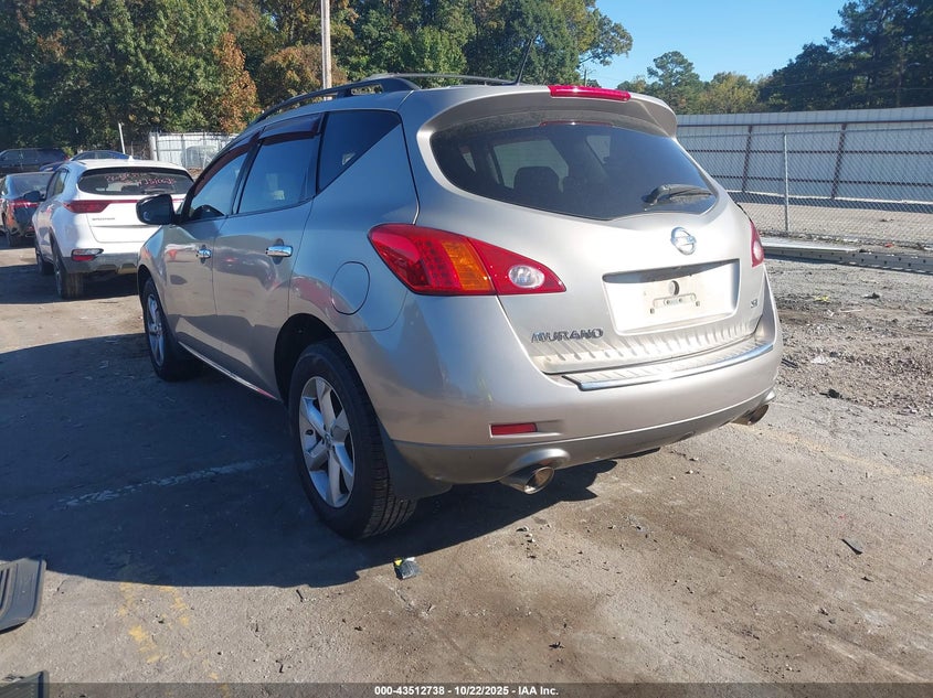 JN8AZ18U79W026066 2009 NISSAN MURANO photo no. 3