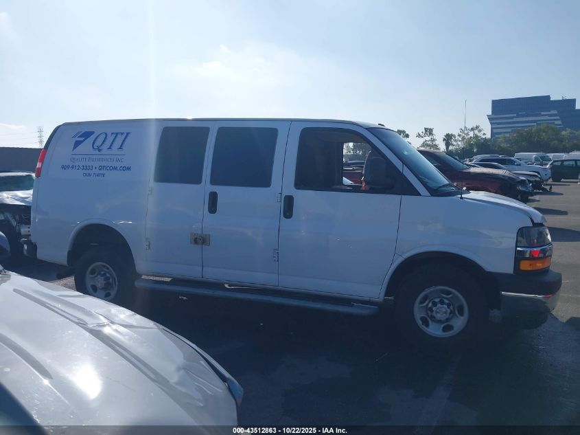 2022 Chevrolet Express Cargo Rwd 2500 Regular Wheelbase Wt VIN: 1GCWGAFP5N1269774 Lot: 43512863