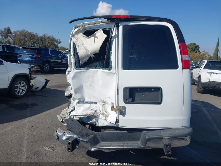 2022 Chevrolet Express Cargo Rwd 2500 Regular Wheelbase Wt VIN: 1GCWGAFP5N1269774 Lot: 43512863
