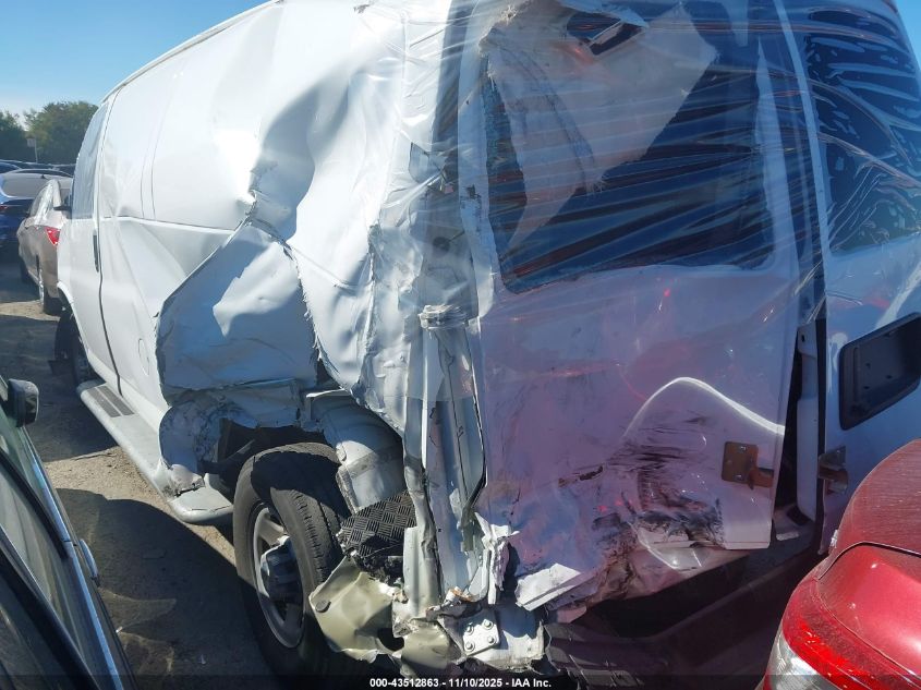 2022 Chevrolet Express Cargo Rwd 2500 Regular Wheelbase Wt VIN: 1GCWGAFP5N1269774 Lot: 43512863