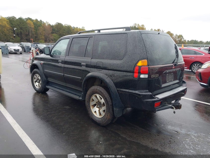 JA4MT31R21P040011 2001 MITSUBISHI MONTERO SPORT photo no. 3