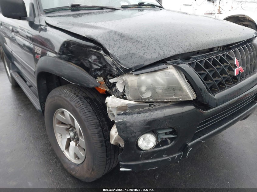 JA4MT31R21P040011 2001 MITSUBISHI MONTERO SPORT photo no. 6