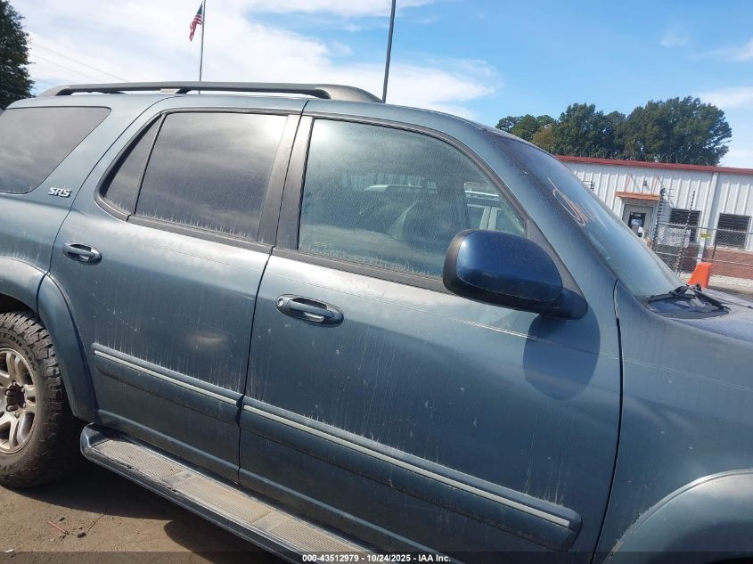 2006 Toyota Sequoia Sr5 V8 VIN: 5TDZT34A86S282459 Lot: 43512979