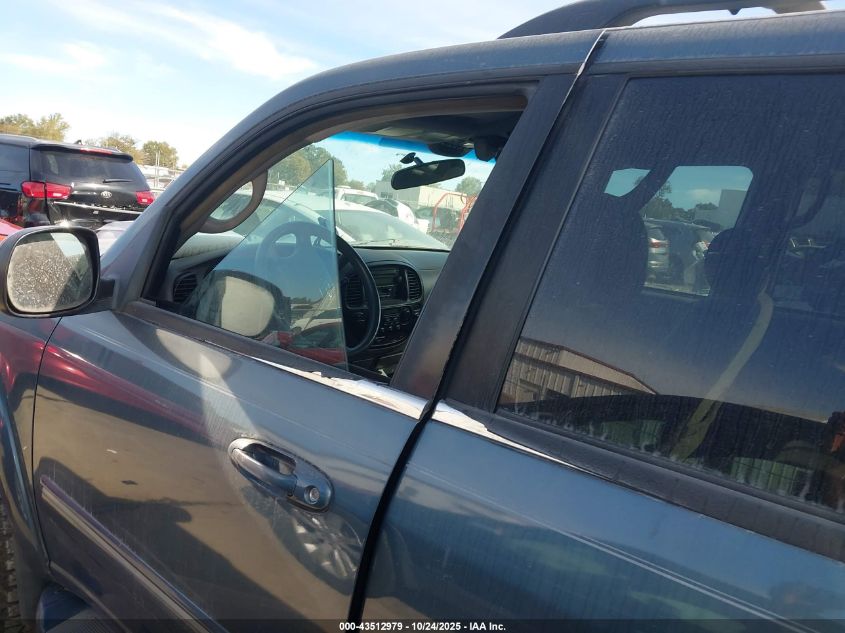 2006 Toyota Sequoia Sr5 V8 VIN: 5TDZT34A86S282459 Lot: 43512979