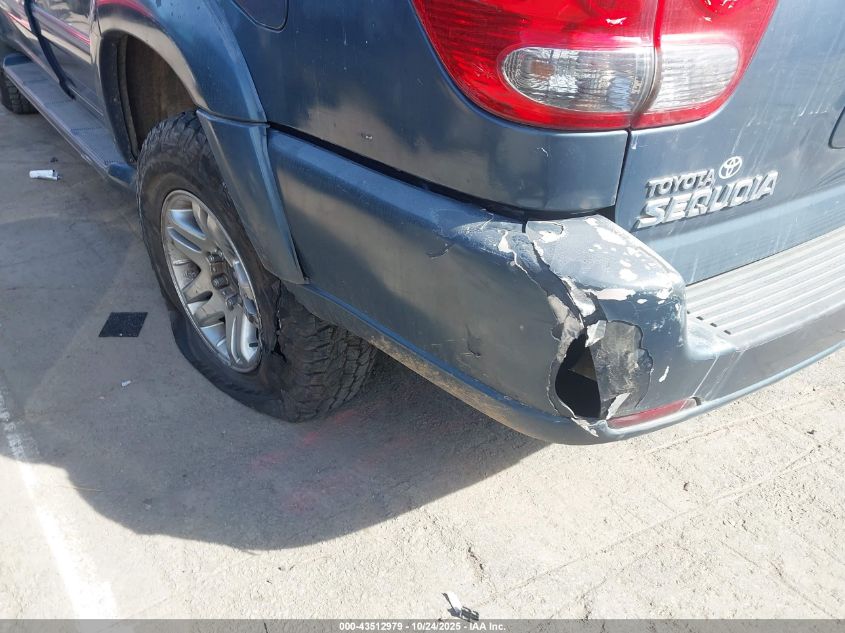 2006 Toyota Sequoia Sr5 V8 VIN: 5TDZT34A86S282459 Lot: 43512979