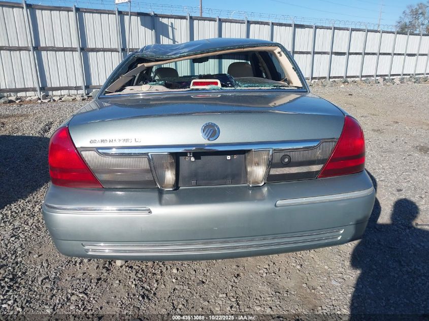 2006 Mercury Grand Marquis Ls VIN: 2MEFM75V86X619885 Lot: 43513088