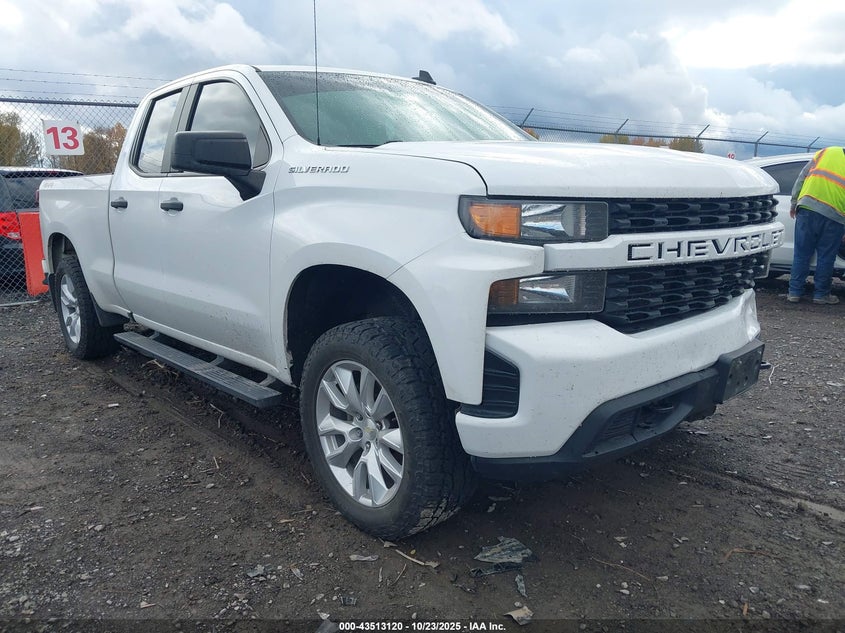 2019 CHEVROLET SILVERADO 1500 CUSTOM - 1GCRYBEF4KZ410520