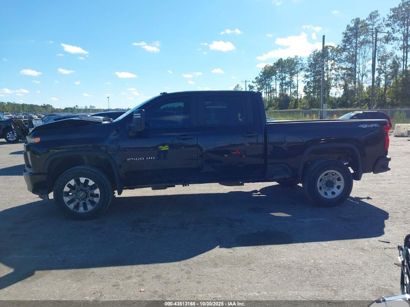 2022 Chevrolet Silverado 2500Hd 4Wd Standard Bed Custom VIN: 2GC4YME70N1243701 Lot: 43513168