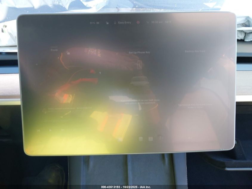 2023 Tesla Model Y Awd/Long Range Dual Motor All-Wheel Drive VIN: 7SAYGDEE1PA187657 Lot: 43513193