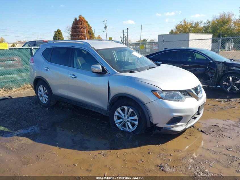 2016 NISSAN ROGUE SV - KNMAT2MV1GP705663